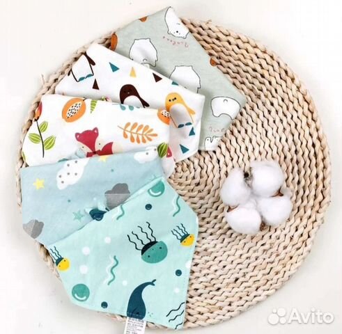 Слюнявчик нагрудник бандана