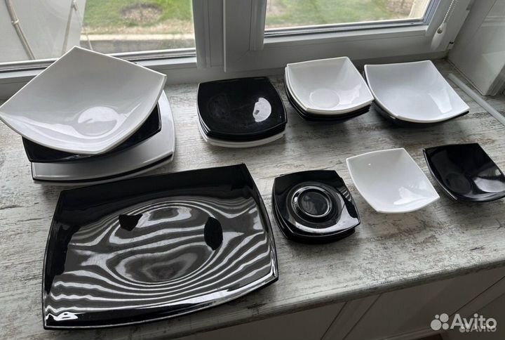 Набор столовой посуды бу