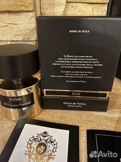 Туалетная вода Kirke tiziana terenzi