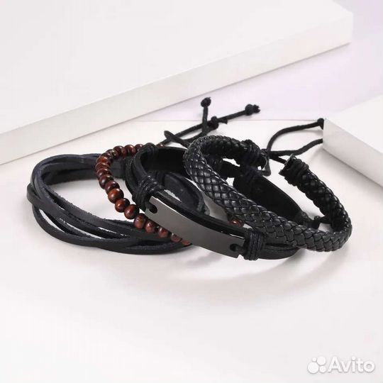 Мужской браслет 4шт/набор