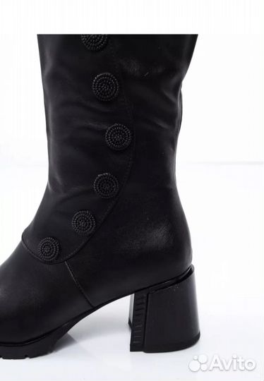 Новые демисезонные сапоги р-р 39,5