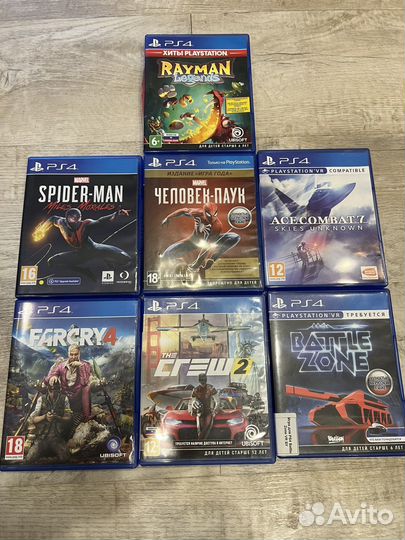 Игры на ps4 диски