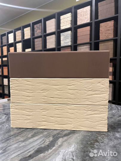 Керамический кирпич пшеничное лето гладкий Керма