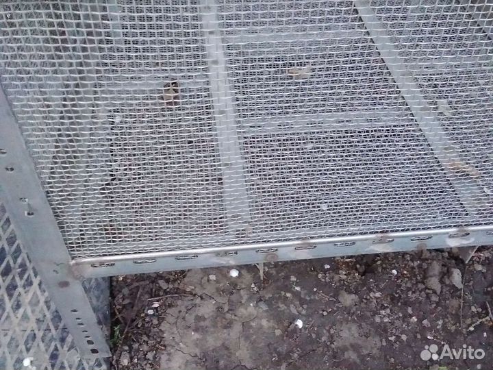 Клетка из нержавейки