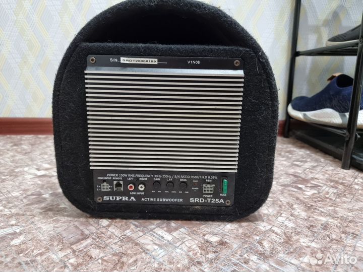 Активный сабвуфер Supra SRD-T25A