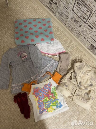 Вещи на девочку пакетом