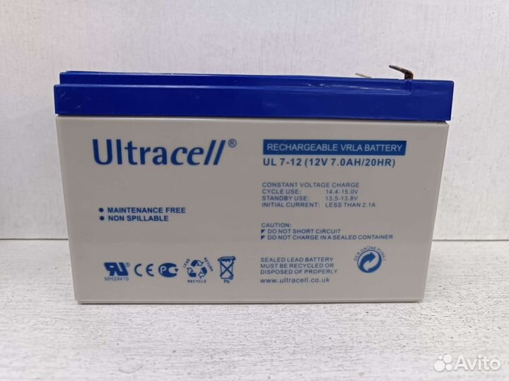 Аккумулятор 12v 7ah