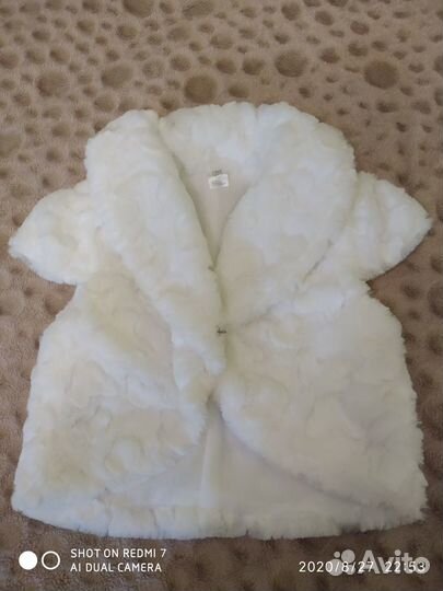 Шубка для девочки накидка