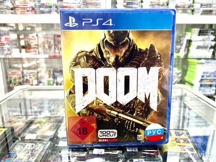 Doom игра на PS4 PS 4 Новый