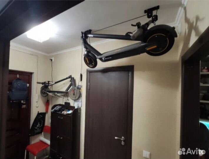 Крепление велосипеда к потолку