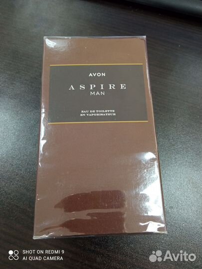 Мужская туалетная вода avon Aspire man