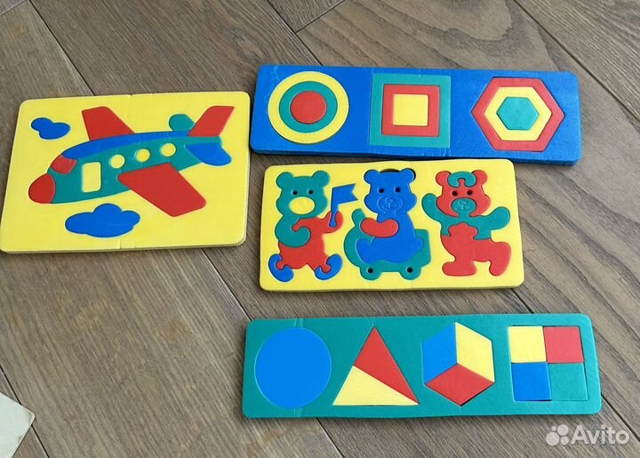 Развивающие игрушки пакетом