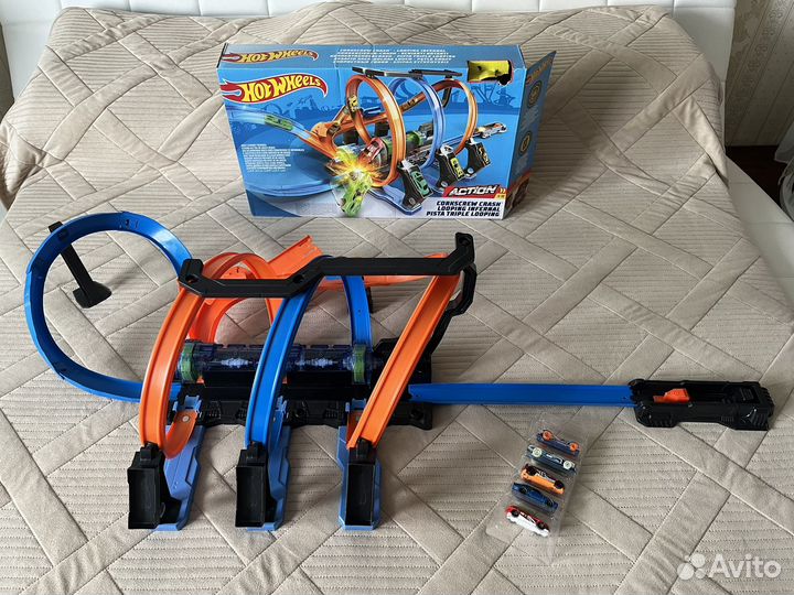 Игровой набор Hot wheels Экш Автотрек