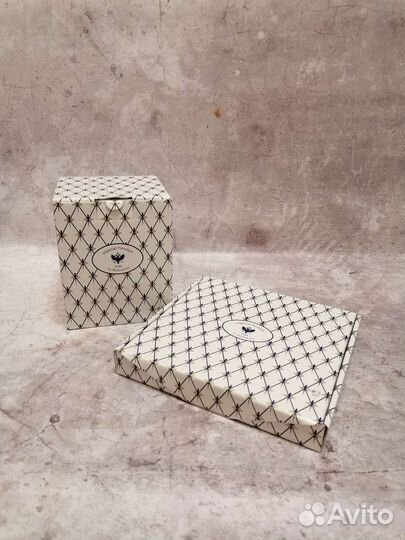 Набор посуды, фарфор ифз, чайная тройка, новый