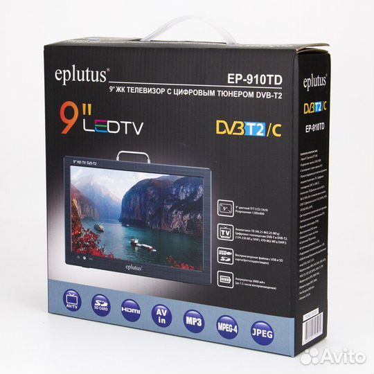 Телевизор портативный Eplutus EP-910TD