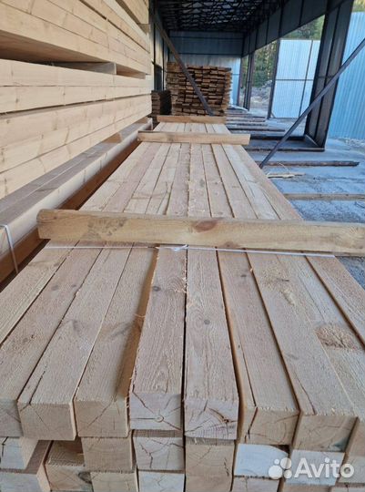 Брус обрезной строганный