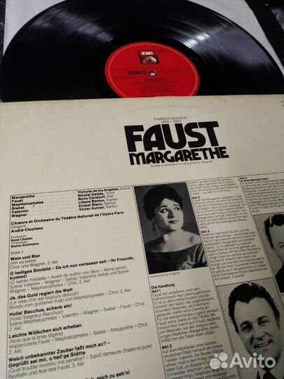 Gounod Faust Margarethe винил Германия