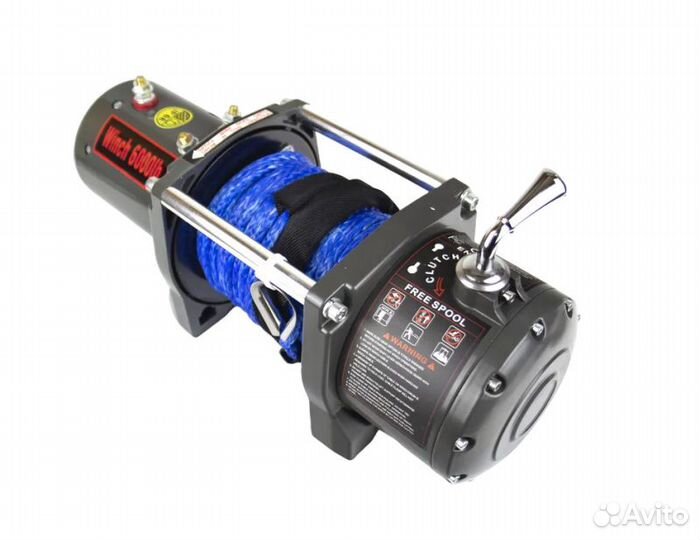Лебедка Electric Winch 6000 lbs 12V на синтетике