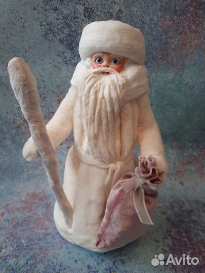 Дед Мороз ватный/ ватные игрушки