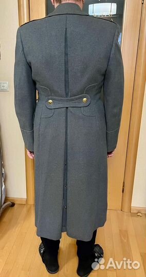 Шинель офицерская СССР с капитанскими погонами