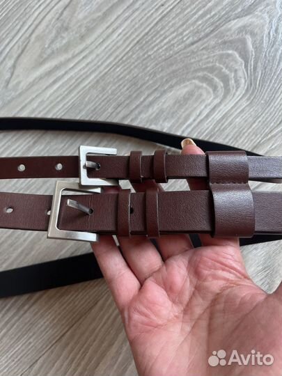 Ремень новый двойной
