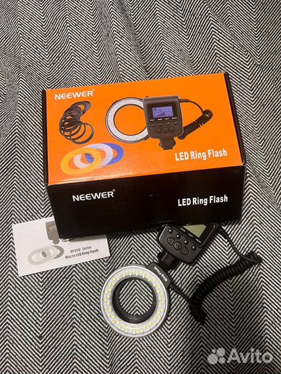 Кольцевая вспышка neewer led ring flash