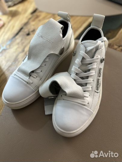 Кожаные кеды Armani Jeans 38