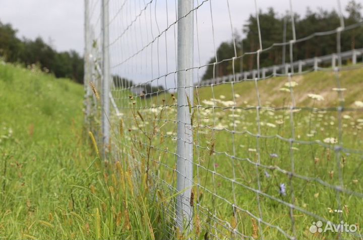 Сетка для ограждений, шарнирная 50метров