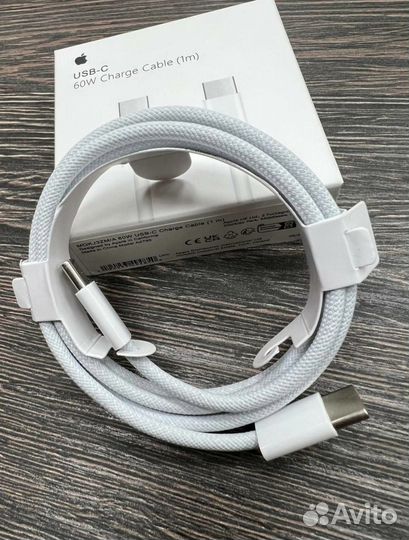 Кабель type c-type c оригинал 60w для iPhone 15 1m