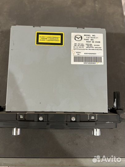 Магнитола штатная мазда сх-5 2011-2015