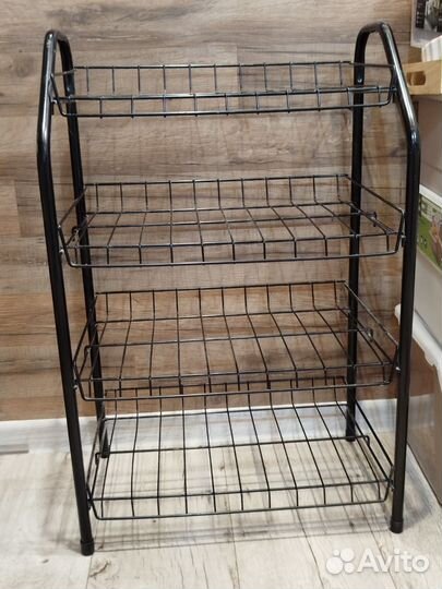 Обувница в прихожую металлическая