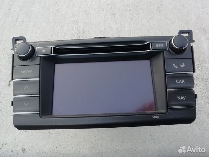 Магнитола монитор Toyota RAV-4 12-15г