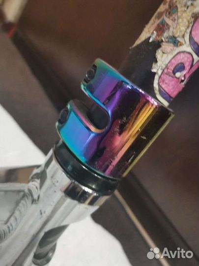 Трюковой Самокат oxelo mf 3.6 v5 neochrome