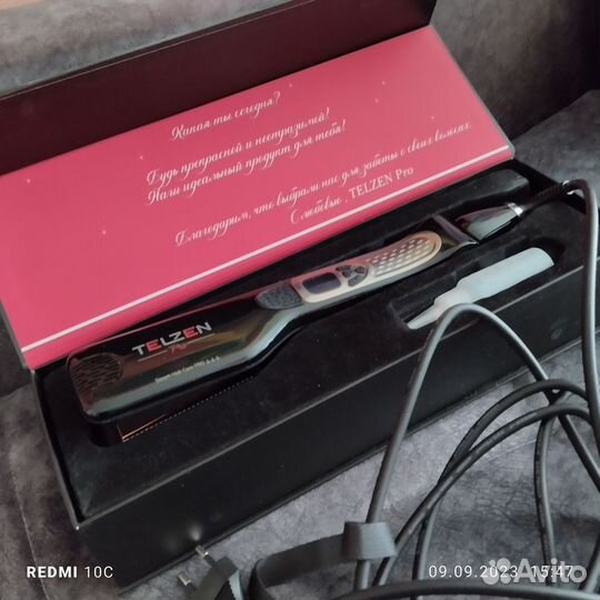 Паровой выпрямитель, утюжок для волос