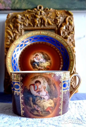 Чайная пара, Карлсбад, антик