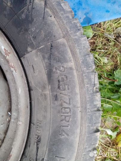 Зимние колеса на ниву