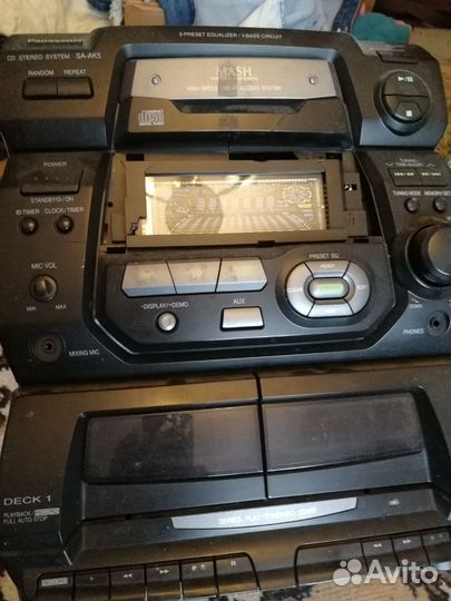 Музыкальный центр panasonic sa ak 5