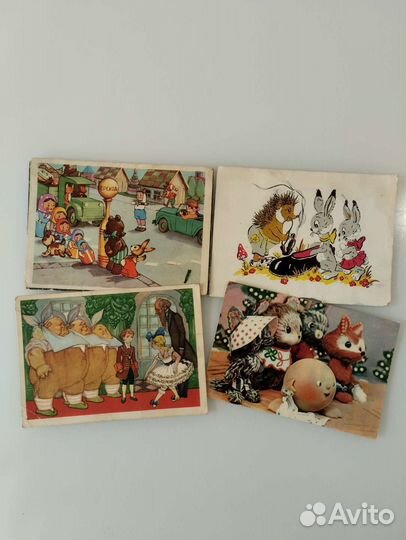 Открытки СССР 50-х годов