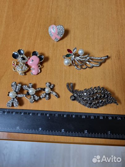 Броши детские и женские