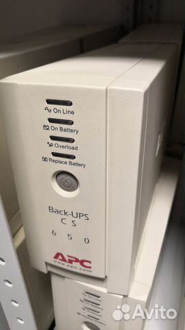 Ибп APC backups CS 650 (BK650-EI)