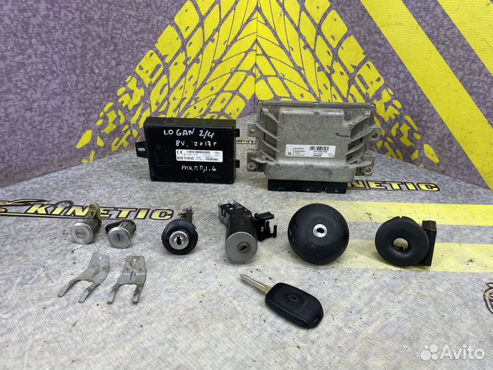 Замок зажигания Рено Логан 2 1.6 МКПП 8V K7MA812