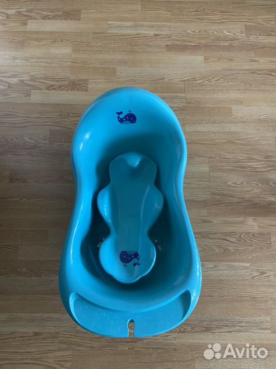 Ванночка для купания с горкой