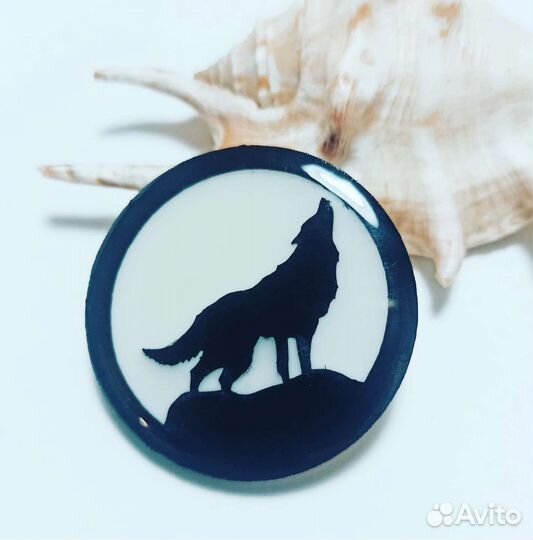 Брошь ручной работы