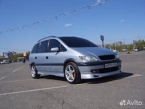 Тюнинг, обвес, накладки на opel Zafira A