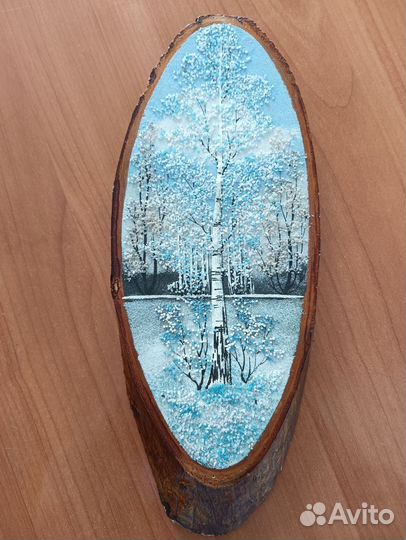 Панно из дерева