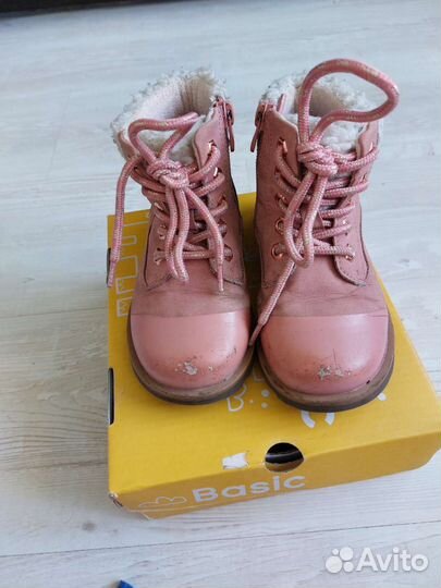Ботинки для девочки 25 размер