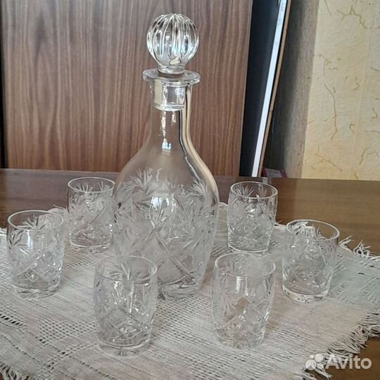 Набор из хрусталя