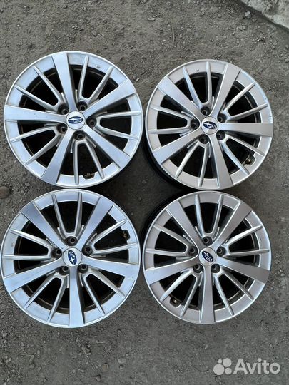 Диски subaru R16 5X100