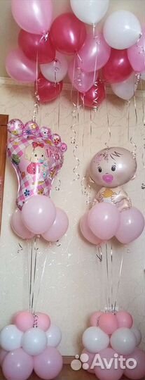 Гелиевые воздушные шары, композиции, оформление