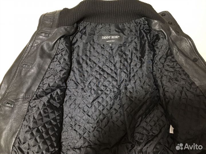 Куртка пилот кожаная винтаж 44-46